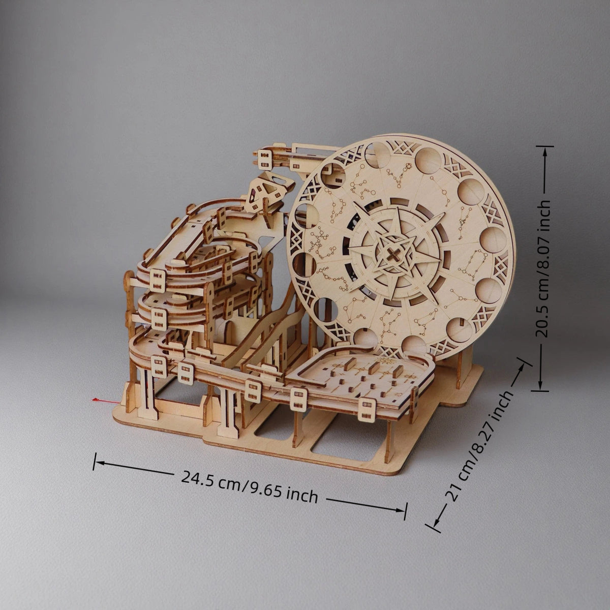 woodbot Marble Star Ball Wooden Marble Run 3D wooden Puzzle for adults