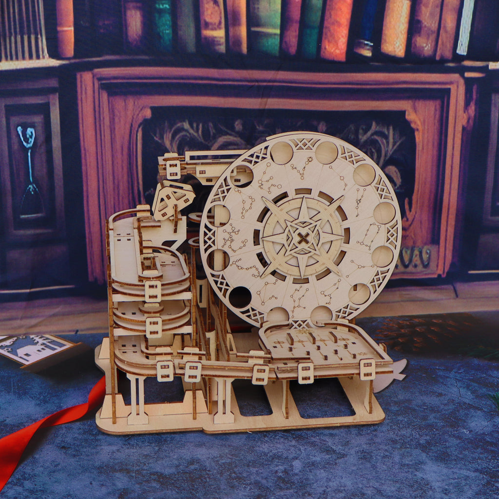 woodbot Marble Star Ball Wooden Marble Run 3D wooden Puzzle for adults